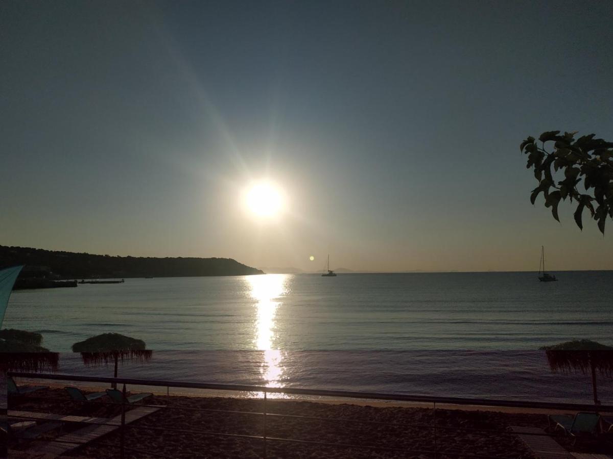 Παραθαλασσια Στουντιο Μιχαλιας Sea View Studio Michalias Agia Marina  Exterior foto